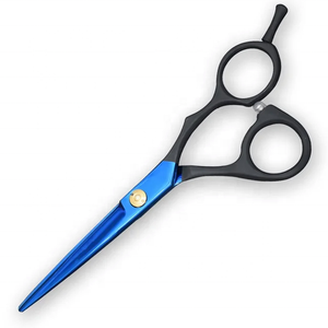 Ciseaux de coiffure professionnels personnalisés pour barbier, en acier inoxydable, certifiés CE ISO, Tegra, pour droitiers, taille moyenne - Product Image 2