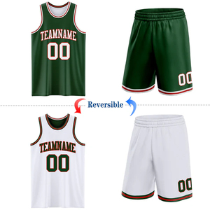 Maillot de basket-ball réversible personnalisé pour le marché américain – Tenue d'équipe - Product Image 2