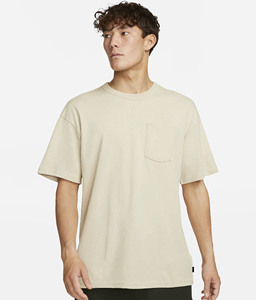 T-shirt surdimensionné en coton pour homme de qualité supérieure avec poche poitrine, tissu doux et respirant, streetwear décontracté pour tous les jours - Product Image 1