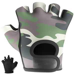 Guantes de Levantamiento de Pesas Reforzados con Muñequeras Integradas, Protección para Entrenamiento en Gimnasio, Antideslizantes, para Powerlifting y Fitness - Product Image 2