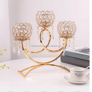 Candelabro de Lujo Hecho a Mano, Forma Redonda, Modelo ZE-3183V, para Decoración Navideña del Hogar, por Zahid Exports en India - Product Image 4