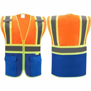 Chaleco de Seguridad Personalizado de Alta Visibilidad, Informal, para Trabajo, de Secado Rápido, Tallas Grandes, Servicios OEM, Alta Calidad, Venta Caliente, Precios Económicos - Product Image 4