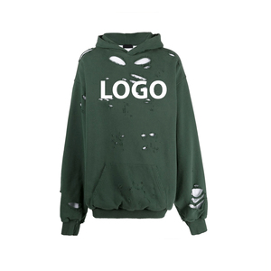 Sudadera con capucha de algodón y poliéster al por mayor, sudadera con capucha de forro polar cepillado premium, suministro directo de fábrica - Product Image 2