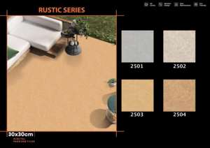 Dalles de stationnement en céramique numérique premium, finition mate extérieure, 300x300mm, 30x30cm, 12x12 pouces, pour allées et parkings - Product Image 2