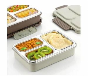 Heavy Duty Steel <b>Lunch</b> <b>Box</b> Fresh homemade meals For Everyday use From India Manufacturer At Bulk price - Product Image 2