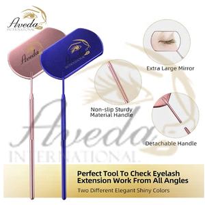 Mirror Eyelash Square Large Lash Mirror for Eyelash Extensions Accessories Eyelash Extensions Supplies Stainless Steel Square - Product Image 3