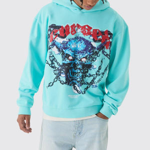 Sudadera con Capucha Estampada de Alta Calidad, Sudadera con Capucha Personalizada al por Mayor, Impresión de Logotipo OEM, Producto de Ropa Más Vendido, Sudaderas en Venta - Product Image 1