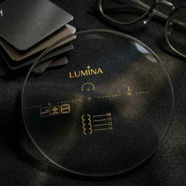 Optical Lenses for Reading 1.56 UV400 75mm Large Diameter Presbyopia Wider Field of View IOT Lenses Co-Developed Aspherical