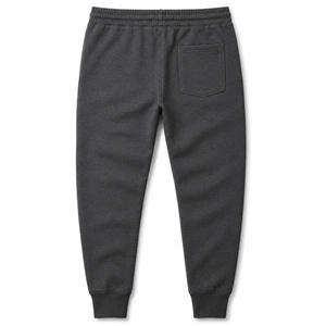 <b>Men's</b> Midweight Knitted Jogger Pants <b>Elastic</b> Waist Drawstring Casual Sweatpants Soft Cotton Blend Sports <b>Trousers</b> Custom Logo - Product Image 3