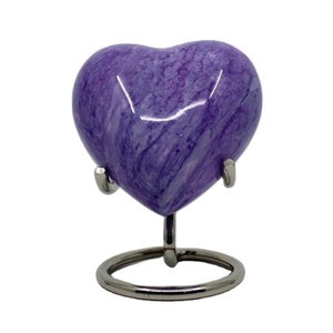 โกศรูปหัวใจโกศแบบสั่งทำชุดอุปกรณ์สำหรับงานศพทำจากโลหะมีคุณภาพมาตรฐาน - Product Image 1