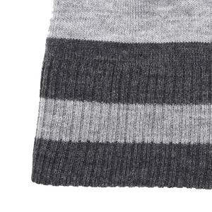 Gorro de punto a rayas de moda 2026 con logo personalizado, gorro de punto a cuadros Buffalo, gorro jacquard con diseño de tablero de ajedrez, gorro cálido de invierno - Product Image 2