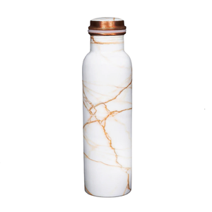 Pure Copper <b>Flask</b> Anti-Oxidant Health Benefits Custom Printed Designer Large Capacity Eco-Friendly Portable Water <b>Bottle</b> for - Product Image 1