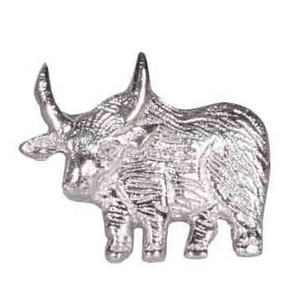 Anillo para Servilletas de Metal Plateado, Hecho a Mano, de Diseño Moderno y Ecológico, Decoración para Mesa de Fiesta, Colección AB - Product Image 1