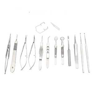 Juego de Instrumentos Quirúrgicos de Acero SURGINEXA para Procedimientos Oftalmológicos en Clínicas y Hospitales, Modelo SOA-5547987249121 - Product Image 2