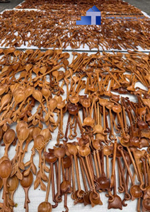 Wooden <b>Spoon</b> Set Unique Shape Handcrafted Design OEM Custom Logo Supplier - Product Image 5