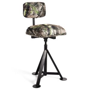 Sedia da Caccia Girevole in Acciaio e Alluminio a Dimensioni Regolabili - Product Image 1