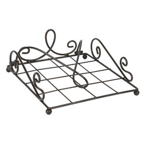 Top Arrival Minimalist Design Matte <b>Black</b> Powder Coated Finished Iron Napkin Holder For Outdoor Dining Restaurant Tableware - Product Image 6