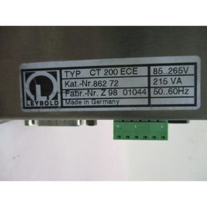 Controlador de Bomba Turbo Leybold CT 200 ECE 416325 - Equipo y Piezas de Semiconductores de Confianza de Marca Global - Product Image 5