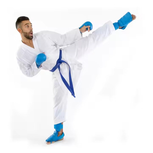 Professional Quality Spandex Polyester Karate Uniform Quick Dry Custom Logo OEM Service Karate Uniform Made Best Material - Product Image 2