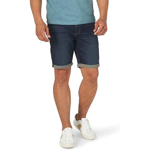 Shorts en jean décontractés pour hommes, coupe ample, style streetwear, été - Product Image 1