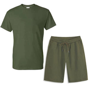 Conjunto Deportivo Personalizado, Pantalón Corto y Camiseta, Mangas Cortas Blancas, Traje Deportivo para Hombre / Traje para Correr / Traje Deportivo - Product Image 6