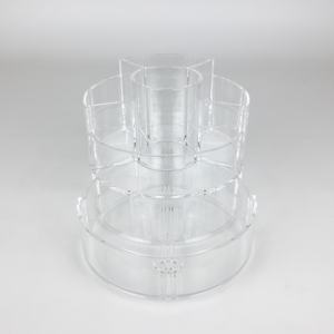 Organisateur de maquillage cosmétique acrylique clair - Product Image 4