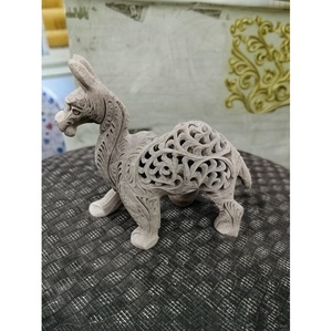 Escultura de Animales Tallada en Piedra Jabonosa, Producto Natural Indio de Primera Calidad, Pulido a Mano, a Precio de Mayoreo - Product Image 4