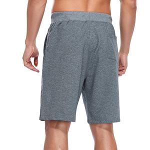 Shorts en coton vintage pour hommes, couleur unie, pour l'été, la mode urbaine, l'exercice en extérieur et la gym, vente en gros, prix abordable - Product Image 2