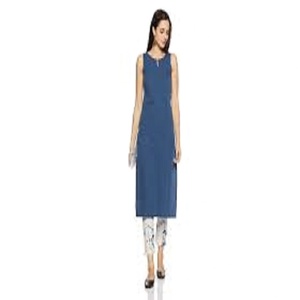 Nouveau moderne de haute qualité dames Kurti pour mariage et fête porter coton Kurti dames Kurti tissus traditionnels pour les femmes - Product Image 1