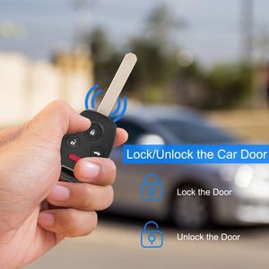 Coque de clé non coupée pour Honda Accord 2003-2007, boîtier de télécommande sans clé, coque de clé de voiture avec boutons, plaques de clé, FCCID 313.8MHz - Product Image 6