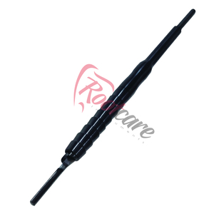 Manche de scalpel à poussoir noir en acier inoxydable, le plus vendu, durable, pour usage chirurgical - Product Image 2