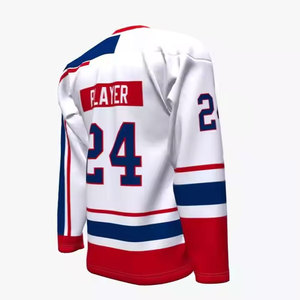 Tela de alta calidad para camisetas de hockey sobre hielo, ajuste cómodo, ideal para juegos competitivos y sesiones de entrenamiento. - Product Image 5