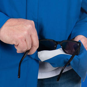 Logotipo personalizado Hombres Botón Arriba Abajo Camisa de pesca en blanco Spf 50 Protección Uv Camisas de pesca de manga larga de secado rápido con bolsillos - Product Image 4