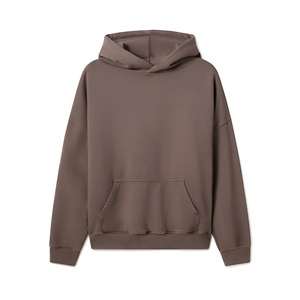 Sudadera con Capucha Premium para Hombre, de Forro Polar, Transpirable, Cómoda para Uso Diario, con Capucha Ajustable y Bolsillo Tipo Canguro, Diseño Sólido, Varias Tallas - Product Image 1