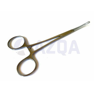 Stainless Steel Body <b>Piercing</b> Dermal Anchor Holding Forceps With 1.6 mm Hole For Professional Jewelry Installation - Product Image 5