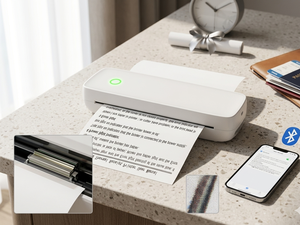 Impresora Térmica Portátil Sudex A4 para Impresión Inalámbrica de Documentos, Mini Impresora Digital sin Tinta para Oficina y Viajes - Product Image 4