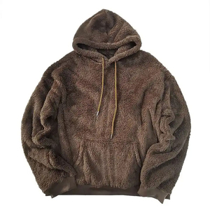 Sudadera con Capucha Sherpa con Logotipo Personalizado, Sudadera con Forro Polar Suave y Cálido para Uso Casual en Invierno, Fabricante y Proveedor OEM - Product Image 1