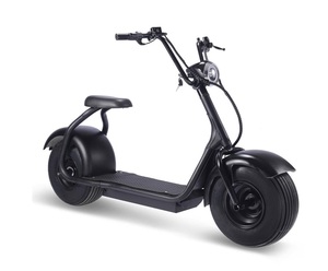 OFFRE SPÉCIALE NOUVEAU Scooter Électrique à Pneus Larges 60v 18ah 2000w Lithium Noir AVEC 1 AN DE GARANTIE - Product Image 1