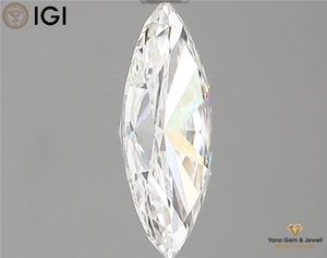 Diamante Cultivado en Laboratorio CVD de 1.00 Quilates, Color E, Claridad VVS1, con Certificado IGI, Corte Marquesa, para Anillo de Compromiso de Diseñador - Product Image 3