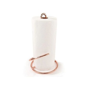 Bulk Metal Rose Gold <b>Color</b> Napkin Holder <b>Tissue</b> <b>Paper</b> Holder Deluxe Quality Bathroom And Kitchenware Napkin Holder - Product Image 1