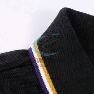 Camiseta de Punto Sólido de Alta Calidad Personalizada, Transpirable, para Hombre, Corte Ajustado, Estilo Casual - Product Image 2