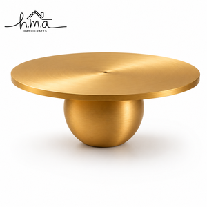 Modern Solid Brass Teardrop Incense Stick Holder Handmade Minimalist Meditation Home Office <b>Decor</b> Accent Piece - Product Image 4