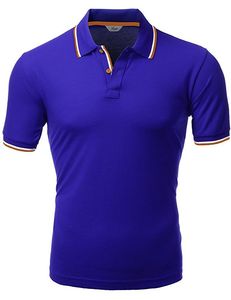 Polo à manches courtes pour hommes en gros, avec logo personnalisé brodé ou sérigraphié, en coton respirant, motif tissé 3D, idéal pour l'été - Product Image 4
