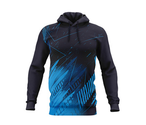 Sweat à capuche respirant entièrement imprimé par sublimation pour l'entraînement – Sweat à capuche personnalisé pour équipe, homme, femme, jeune, veste à capuche pour l'entraînement, vêtements de sport - Product Image 2