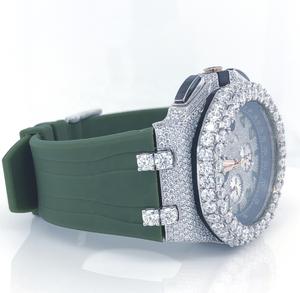 High on Demand Luxury Designed Moissanite <b>Iced</b> <b>Out</b> <b>Watch</b> for Unisex From Indian Supplier at Bulk Price - Product Image 2