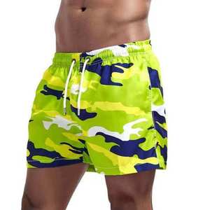 Shorts cargo mi-longs pour hommes grande taille, design camouflage, personnalisés OEM, style streetwear, fabricant pakistanais, sublimation, été, polyester, élastique - Product Image 1