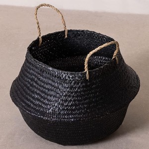 Wholesale prices seagrass laundry storage <b>basket</b> home organization top quality sea grass <b>baskets</b> - Product Image 6