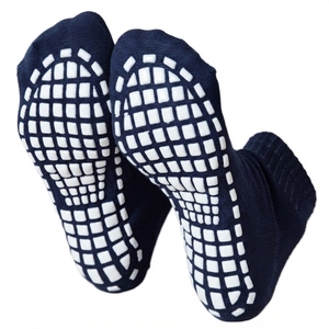 Calcetines Deportivos de Algodón para Niños al por Mayor, Calcetines Deportivos Antideslizantes de Punto, Calcetines de Algodón con Logotipo Personalizado para Yoga, Juegos Escolares, OEM, ODM - Product Image 2