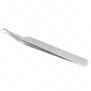 Acero Inoxidable Profesional 90 °   Juego de 5 Pinzas para Pestañas con Colores Personalizados, Aplicadores de Volumen para Salón y Profesionales - Product Image 2