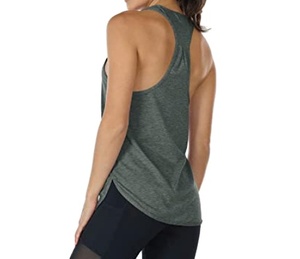 Compra al por mayor: Camisetas sin mangas de yoga y running para mujer, estilo racerback, superventas 2026 - Product Image 5